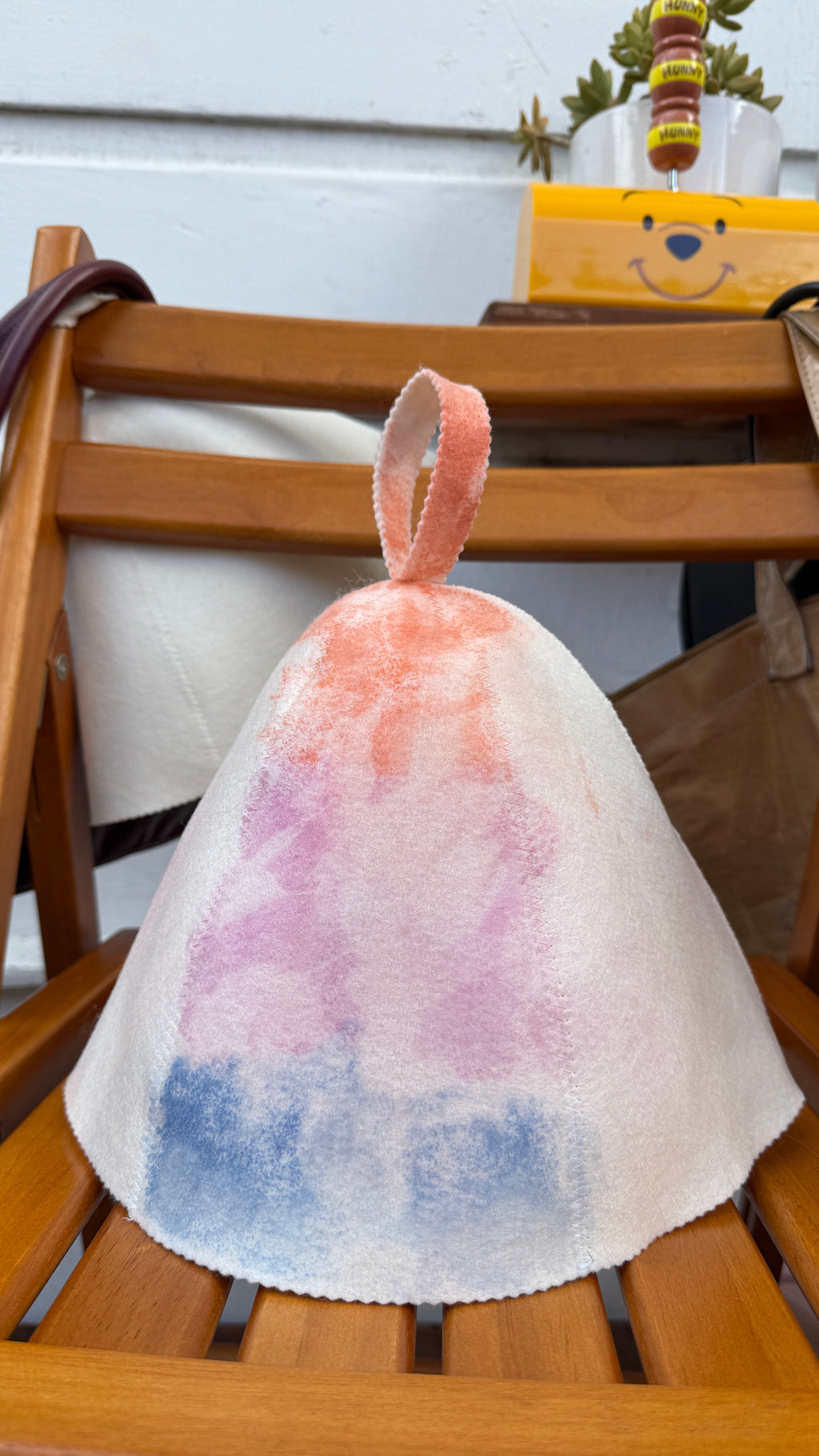 Cyanotype SPA sauna hat