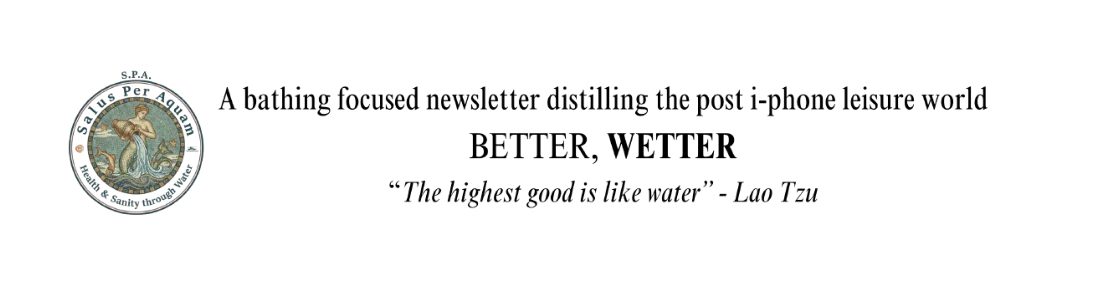 Text and logo on a white background with a quote from Lao Tzu.